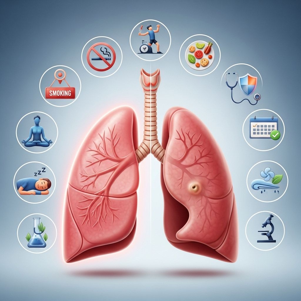 Discover research-backed strategies and lifestyle changes for reducing your risk of lung cancer, from quitting smoking to environmental awareness.