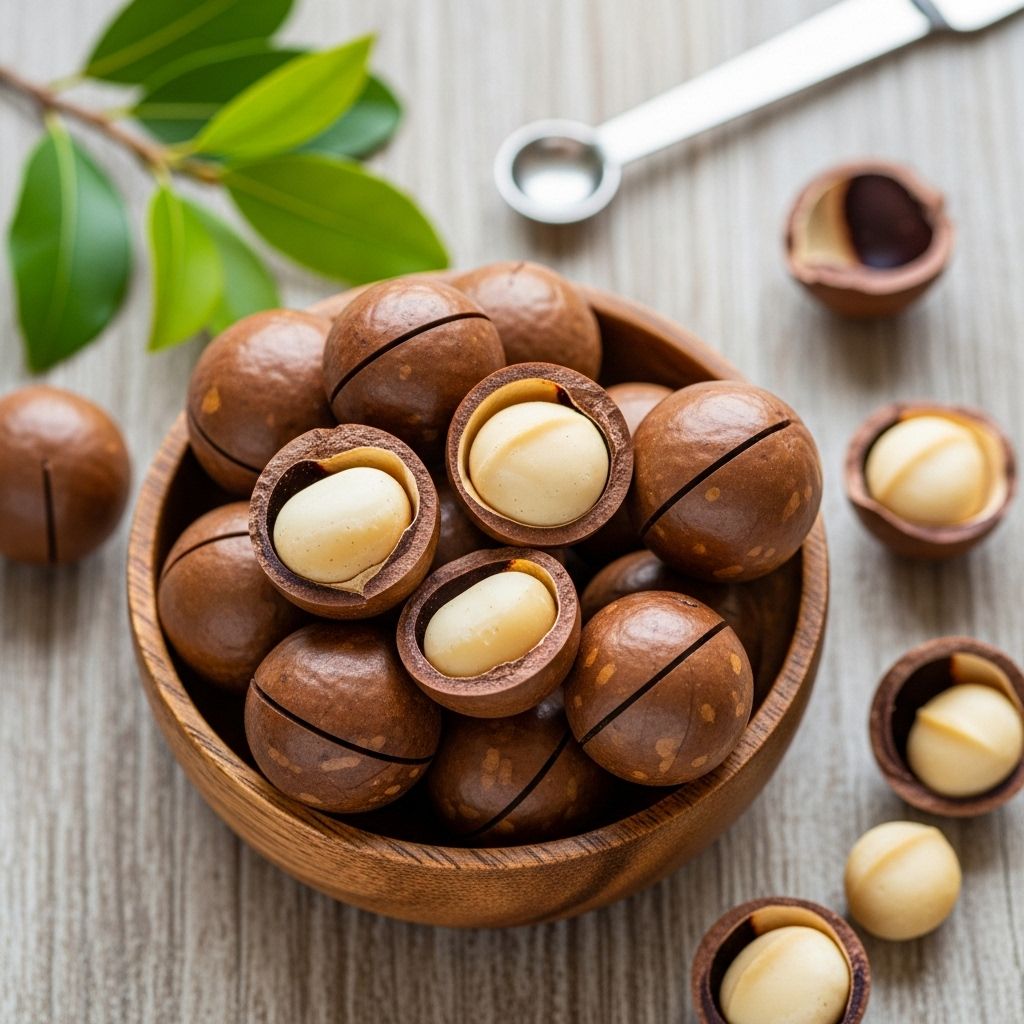 Macadamia Nuts Health Benefits: Complete Nutritional Guide & Science Discover the powerful health benefits of macadamia nuts for your heart