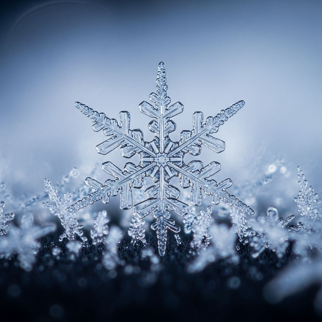 Dive into the mesmerizing world of snowflake macro photography, revealing their impossible beauty and intricate natural artistry.