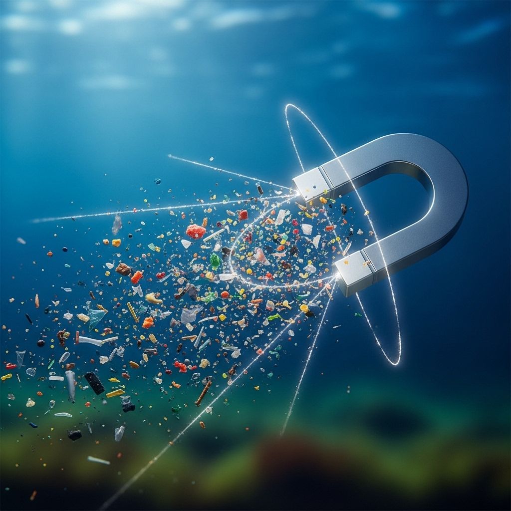 How magnetic fluids and eco-friendly science are revolutionizing the fight against invisible microplastic pollution worldwide.