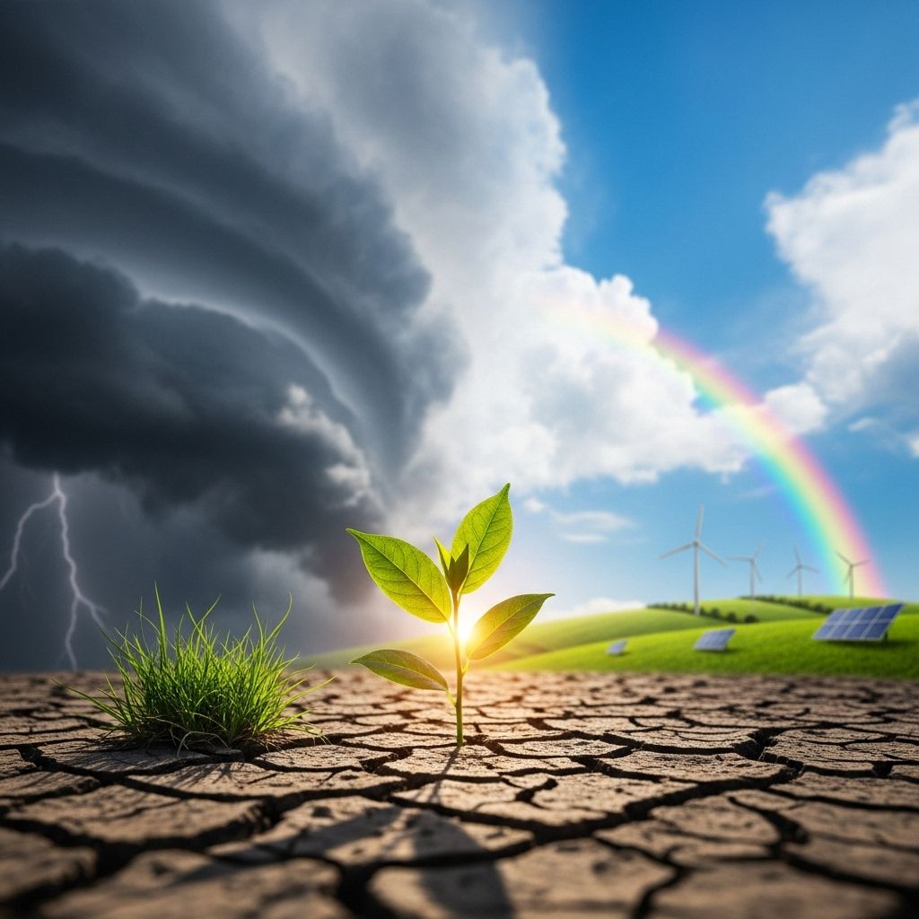 Practical psychological and community-based strategies for staying resilient and hopeful despite the realities of climate change.