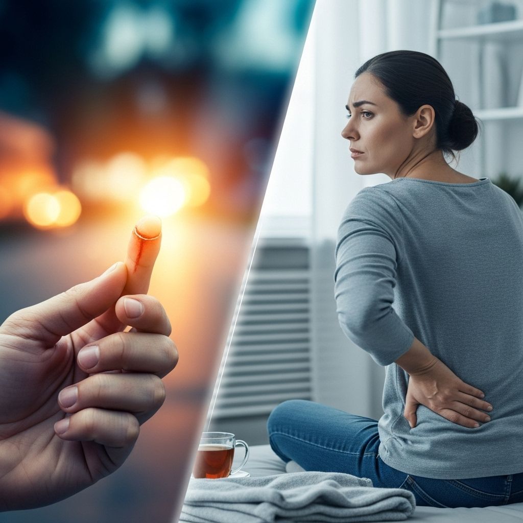 Comprehensive Guide to Managing Acute vs. Chronic Pain Safely: Strategies, Differences, and Best Practices Discover strategies that empower lasting relief and restore balance to daily activities.