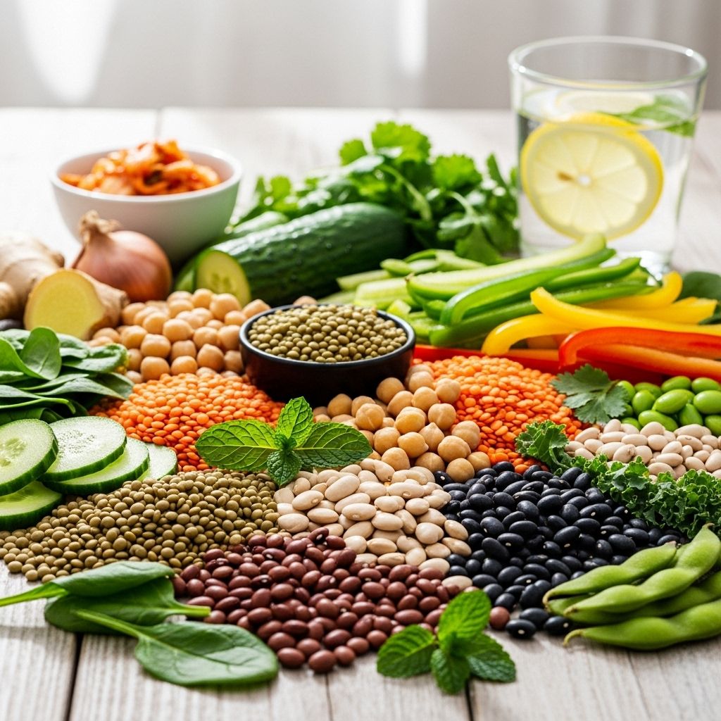 Smart cooking, soaking, and mindful eating tweaks ease gas and abdominal swelling.