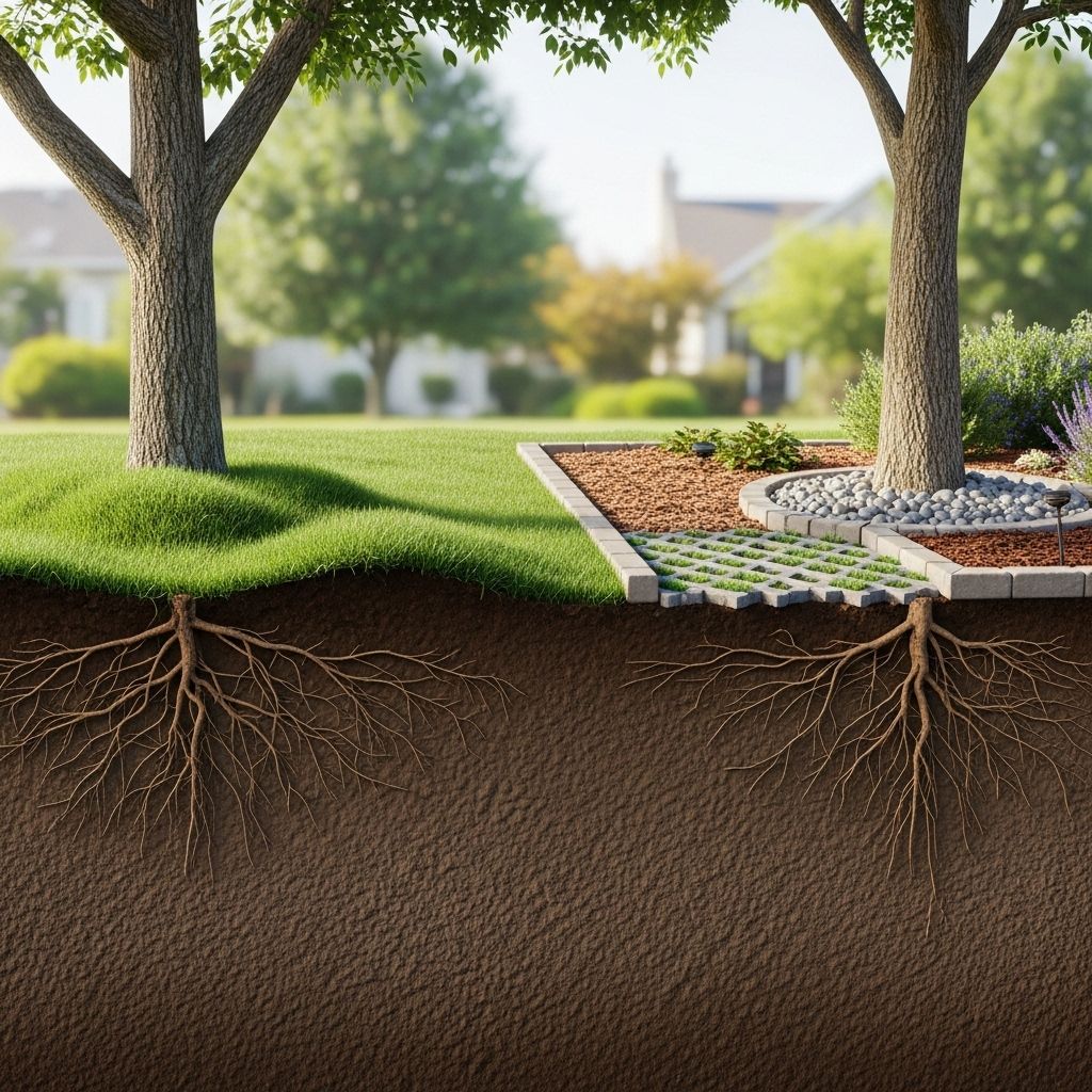 Explore causes, hazards, and practical ways to manage surface tree roots for improved yard safety and landscape aesthetics.