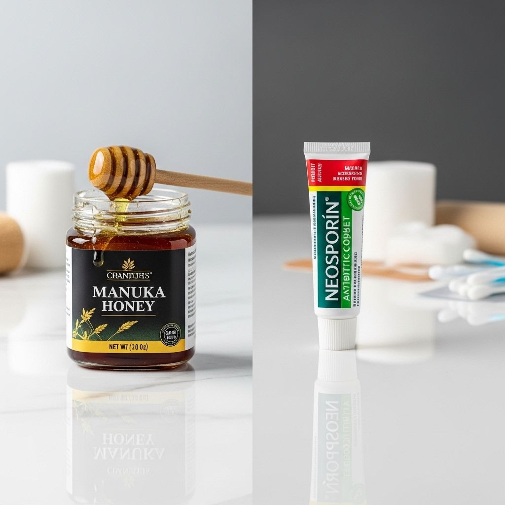 Comparing Manuka Honey and Neosporin: Which is Better for Minor Wounds and Skin Recovery? A head-to-head look at nature's healing powers versus conventional antibiotic ointments.