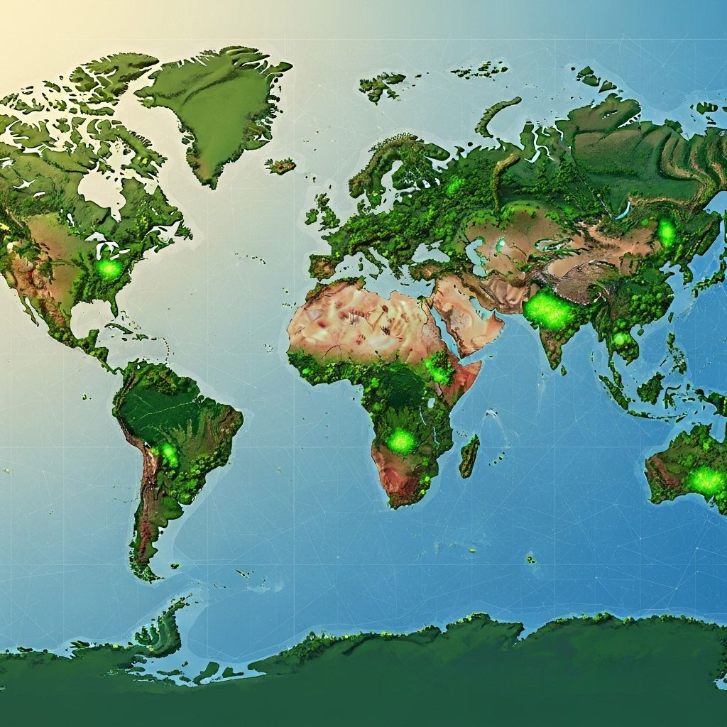 Explore the vital story of Earth's forests through rich maps, revealing trends in loss, distribution, and ongoing restoration.