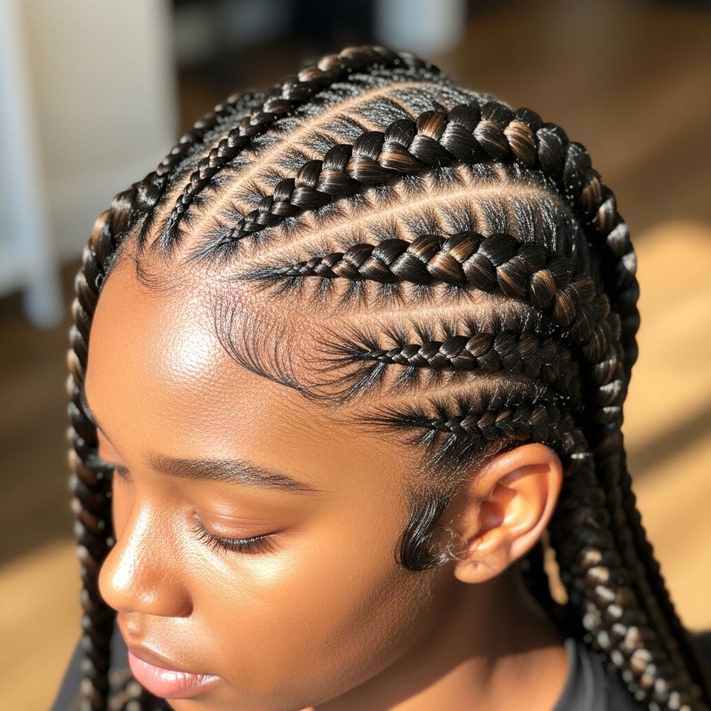 Learn how to create the trending jumbo puzzle braids—protective, stylish, and perfect for channeling bold beauty inspiration.