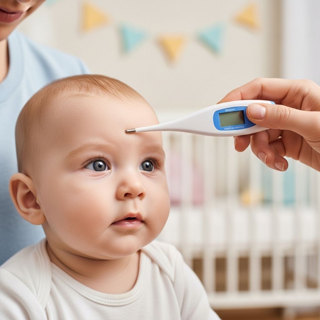 A comprehensive guide to measuring your baby's temperature accurately, understanding fever, and knowing when to call the doctor.