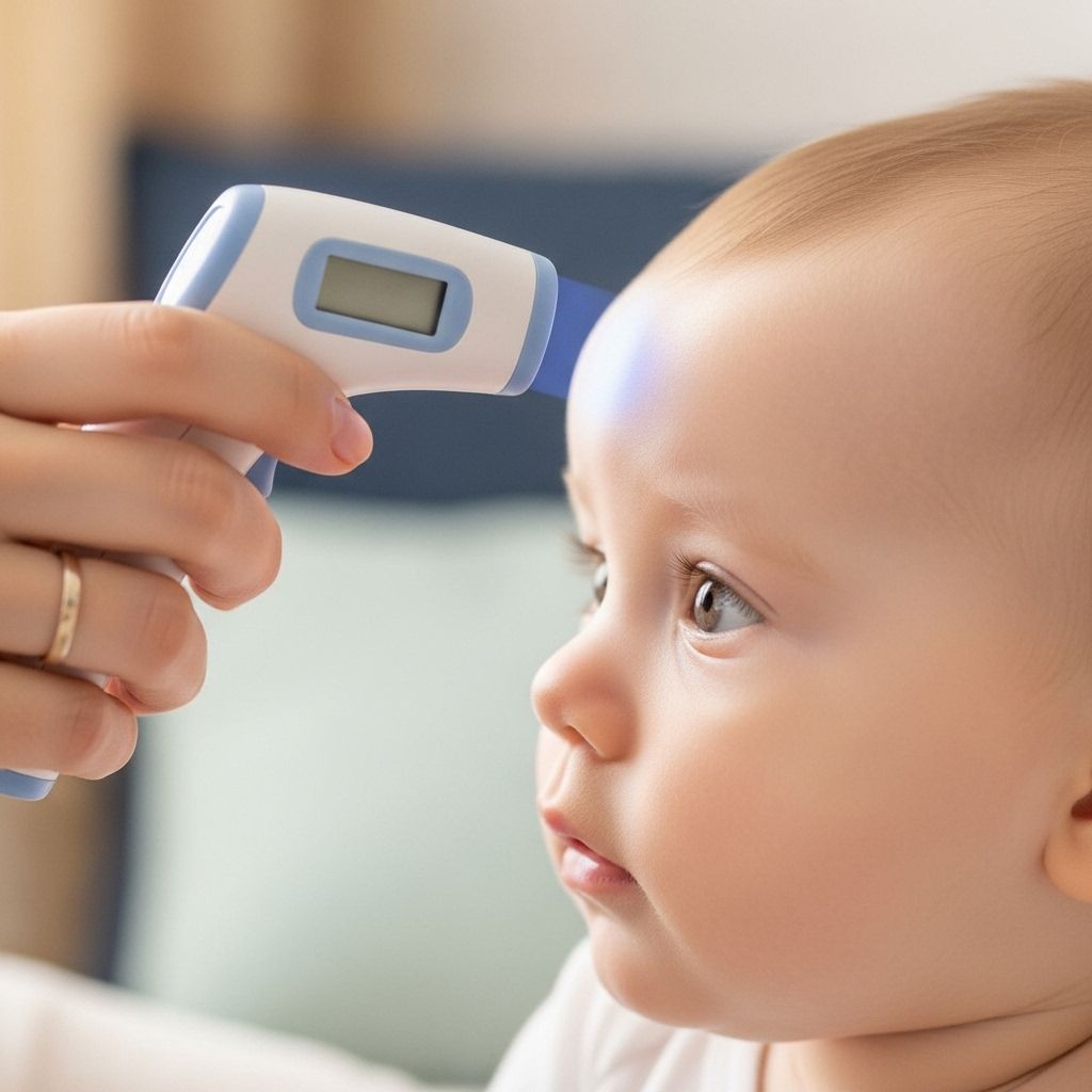 A comprehensive guide to measuring your baby's temperature accurately, understanding fever, and knowing when to call the doctor.