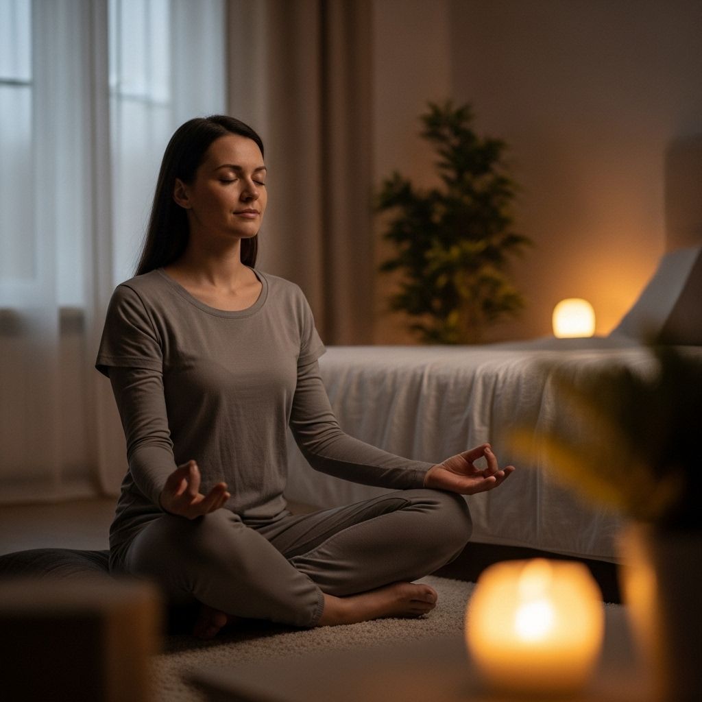Release daily tension and settle into a calming routine that soothes your mind.