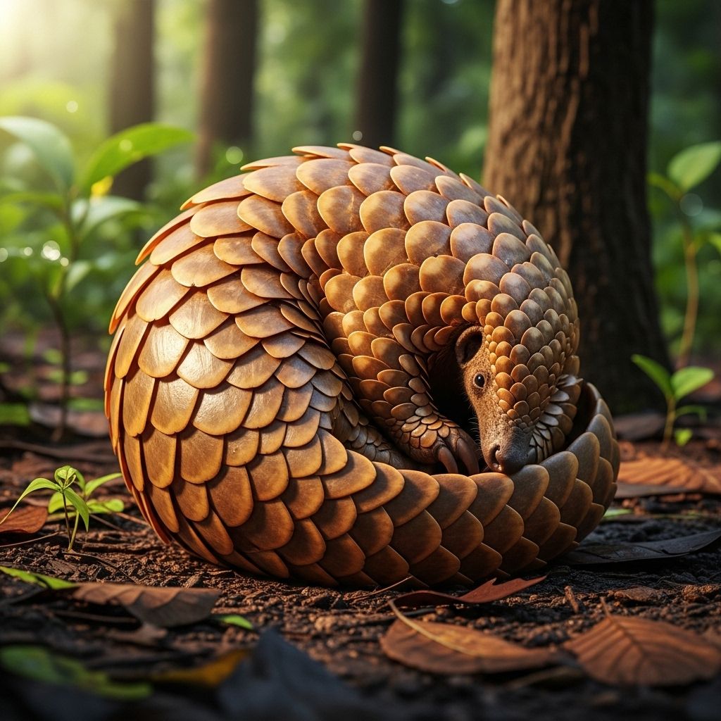 Explore the fascinating world of pangolins, from their armored scales and insect diet to the urgent fight against their extinction.