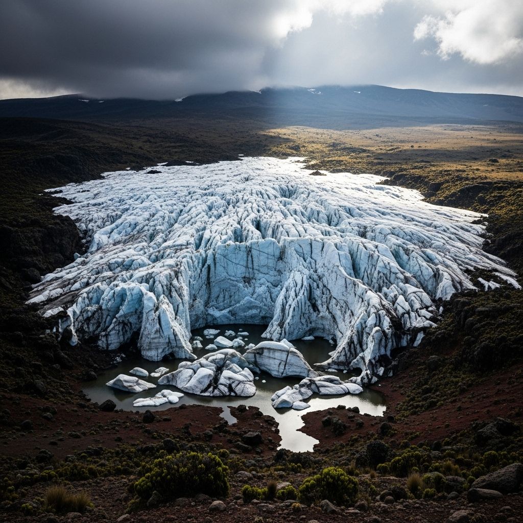 The rapid disappearance of Africa’s last glaciers threatens water security, biodiversity, and cultural heritage for millions across the continent.