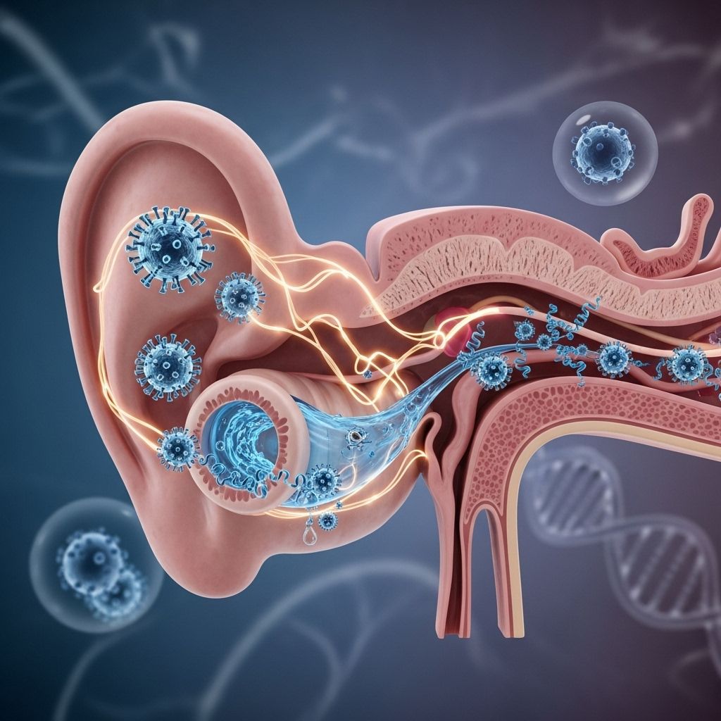 How some infections silently affect the inner ear and disrupt equilibrium over time.