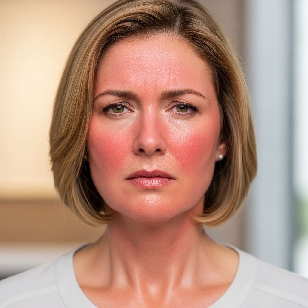 Menopause Skin Flushing: Unraveling the Biological Mechanisms and Impacts Estrogen decline rewires brain heat sensors, boosting signals that cause visible redness.