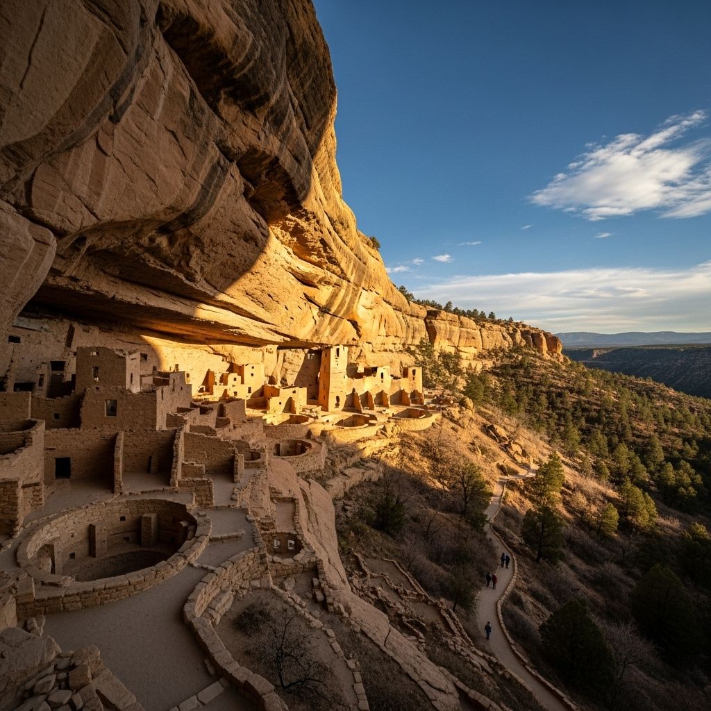 Discover Mesa Verde National Park’s cliff dwellings and centuries-old Puebloan heritage in Colorado’s high desert.