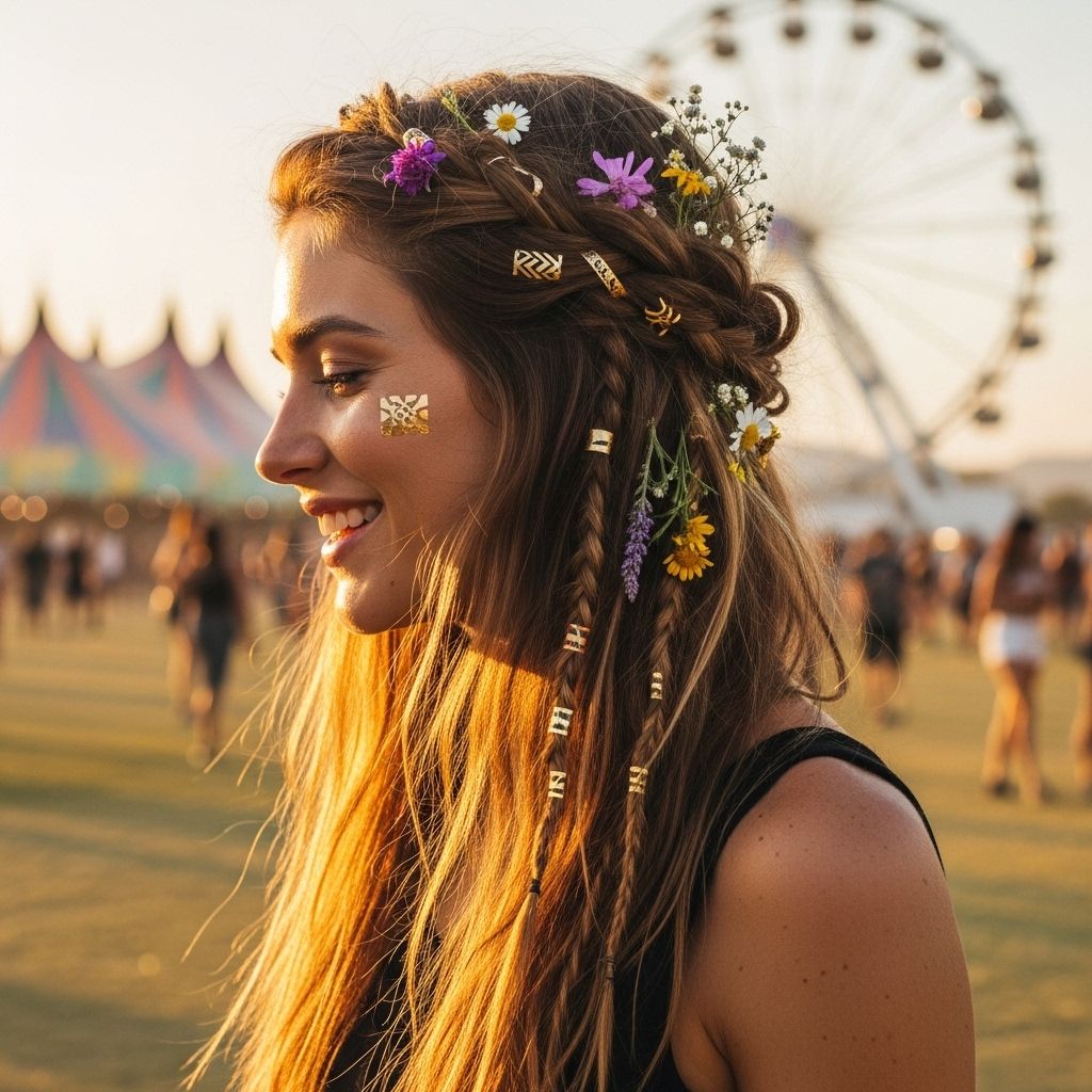 Achieve the ultimate festival vibe with these boho braid styles—easy, fun, and effortlessly cool for all-day wear.