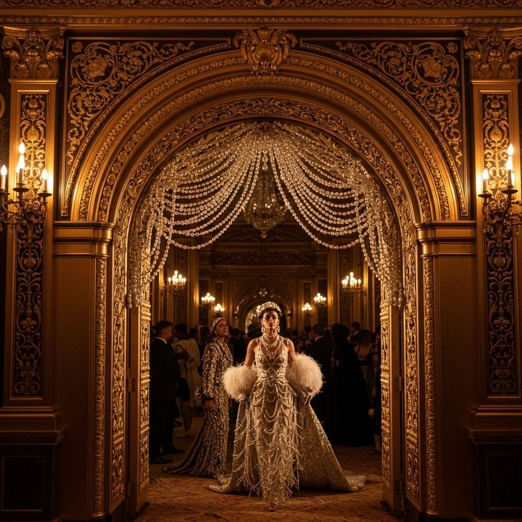 Explore the opulent Gilded Glamour theme and the historical American artistry that defined the Met Gala 2022, from A-list hosts to standout looks.
