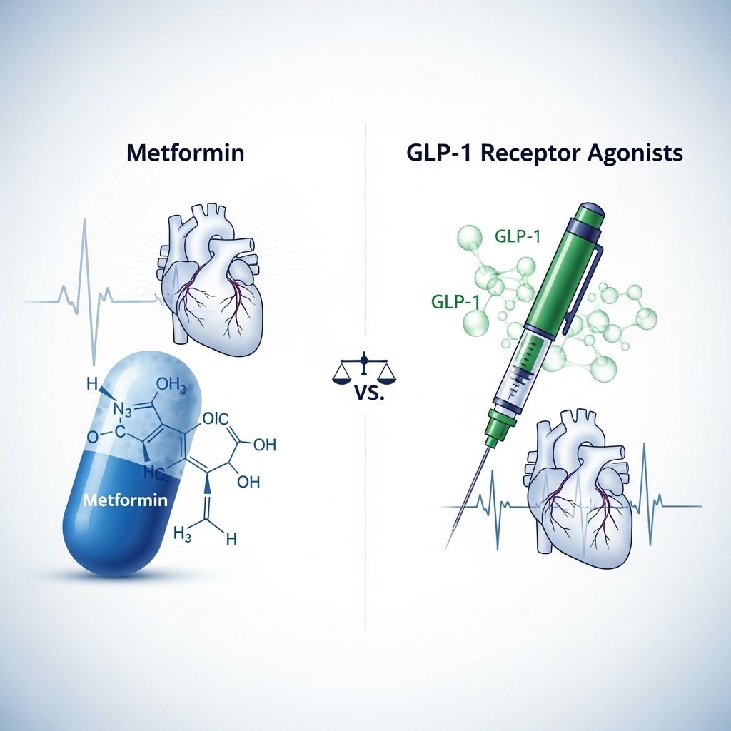 Evidence shows which treatment offers stronger protection against vascular risks.