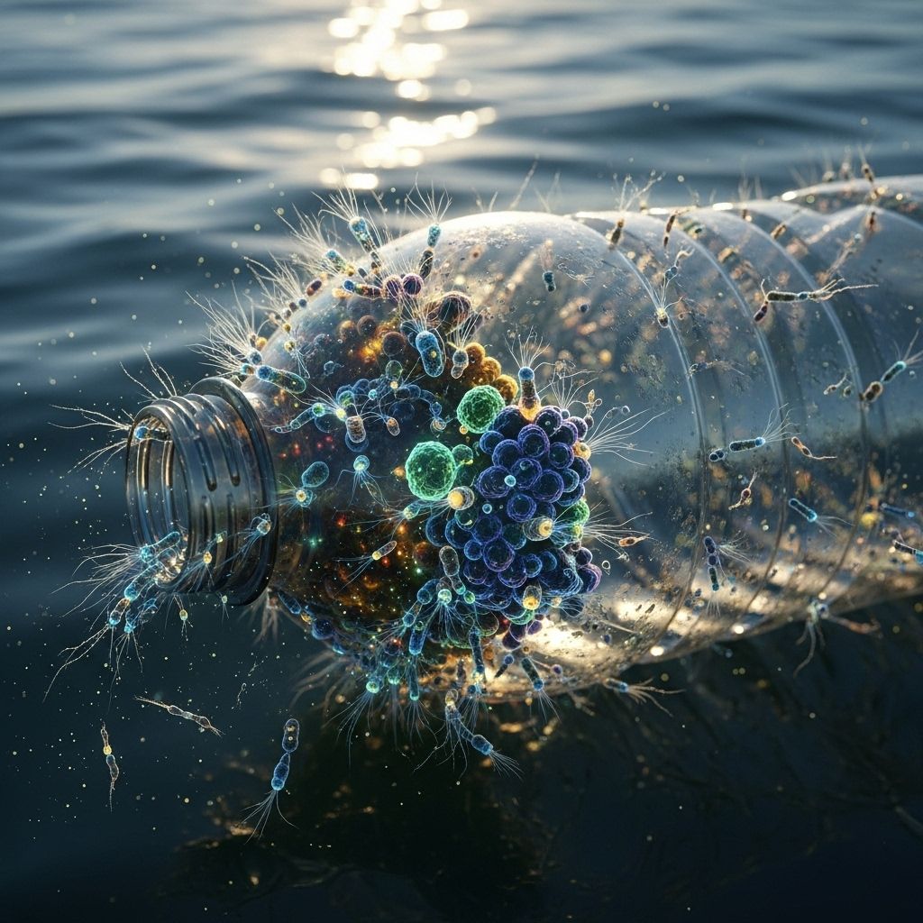 Exploring the rapid evolution of microbes and their surprising role in breaking down plastic waste across the globe.