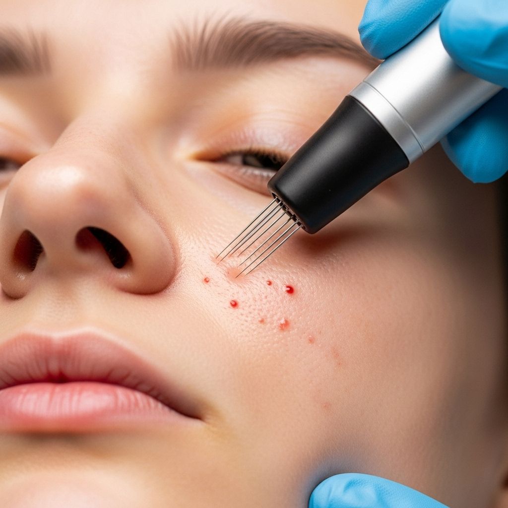 Microneedling for Blackhead Scars and Skin Texture A minimally invasive way to boost collagen and reveal smoother, more even-toned skin.