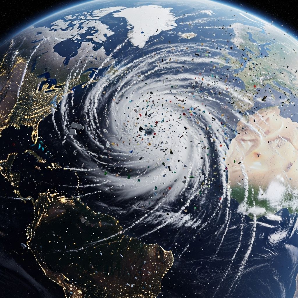 Tiny plastics are traveling the globe unseen, shaping clouds, environments, and potentially our climate.
