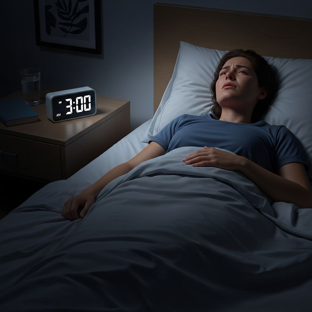 Middle-of-the-night insomnia disrupts restful sleep and quality of life, but proven treatments can restore healthy, restful nights.