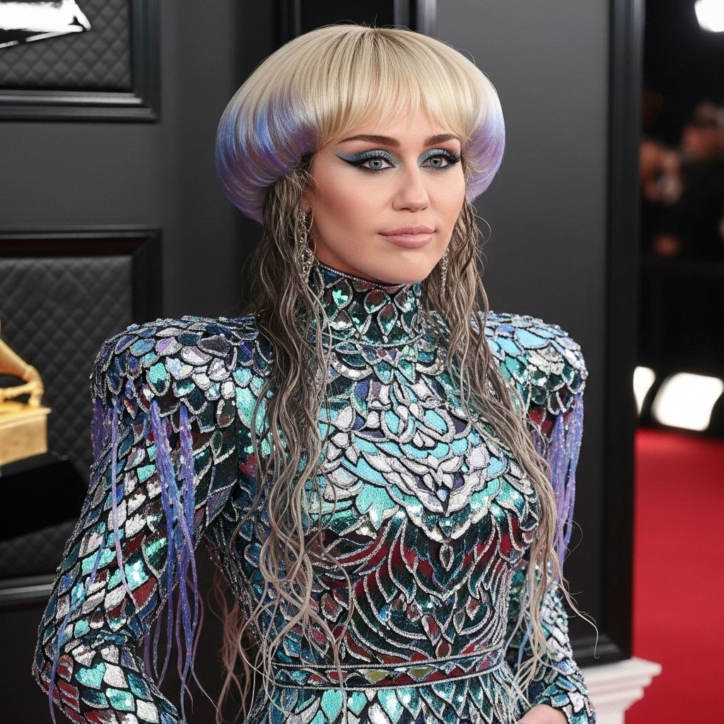 Inside Miley Cyrus’s bold 2025 Grammys jellyfish haircut and how it’s shaping the year’s hottest hair trend.