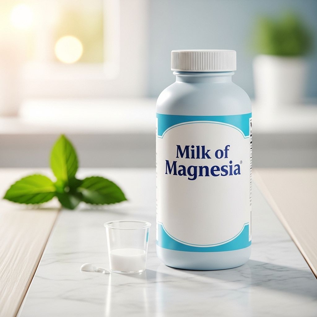 Learn how milk of magnesia offers fast, effective relief for occasional constipation, its proper use, potential side effects, and how to use it safely.