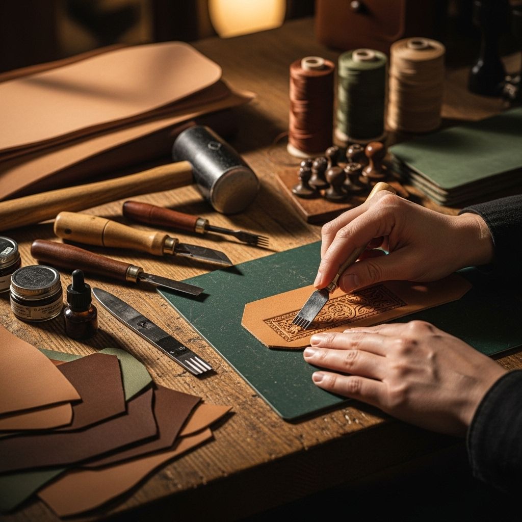 Mindful Leatherworking for Grounding Trauma Crafting tangible items unlocks focus, eases tension, and fosters renewed inner strength.