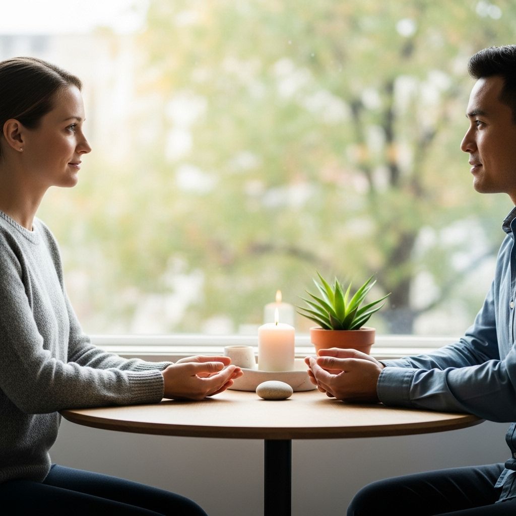 Experience calmer, more meaningful conversations with attentive, non-judgmental focus.