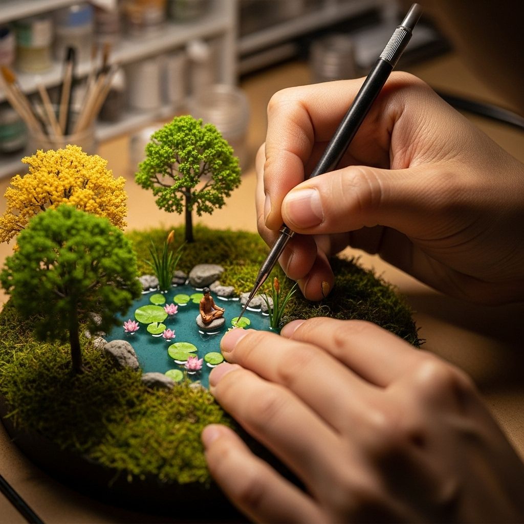 Mindful Miniature Art for Attention Training: Harnessing Small-Scale Creativity for Focus and Well-Being Creating detailed tiny pieces offers a hands-on path to focus, calm, and creative joy.