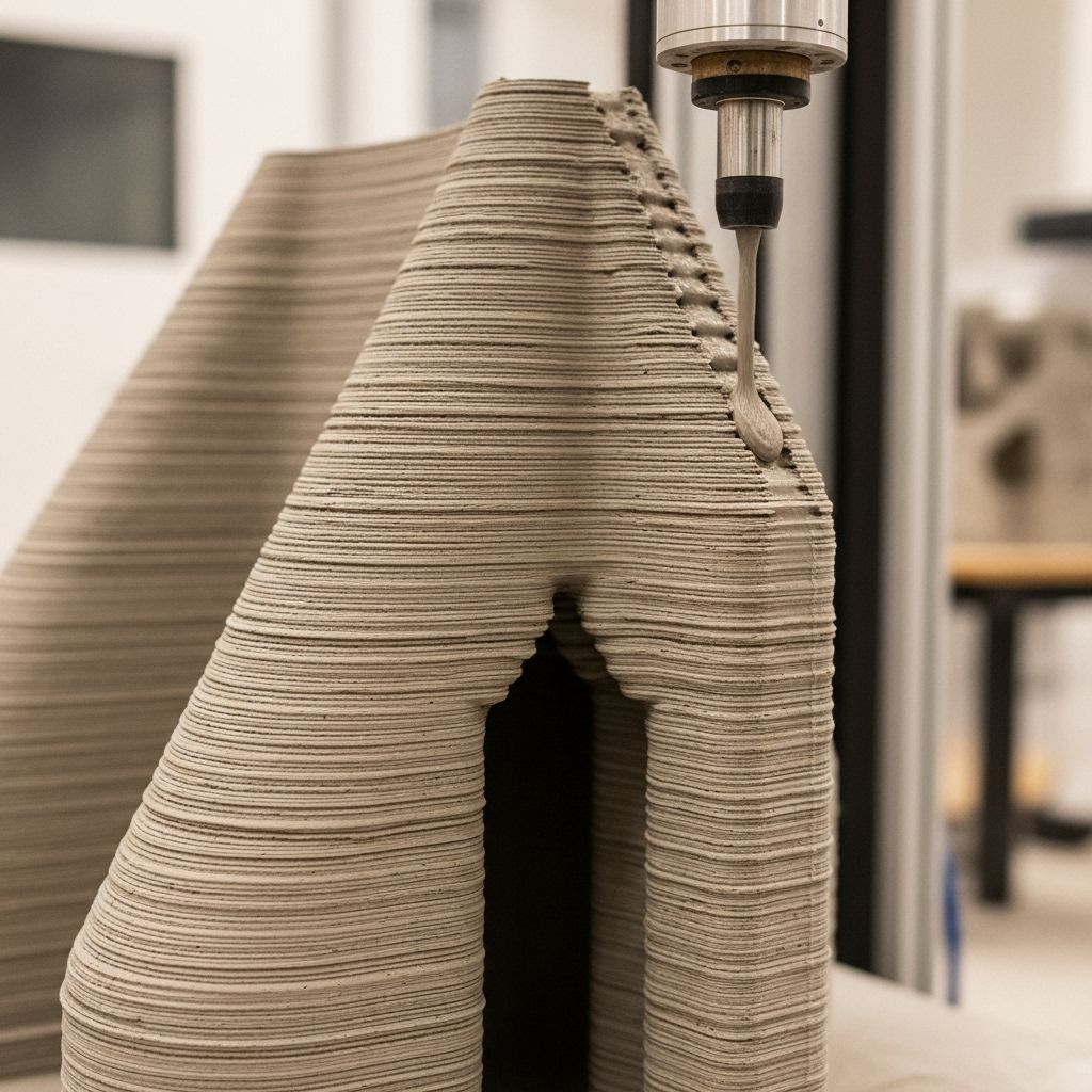 MiniMass redefines structural engineering with 3D-printed concrete elements, slashing material use and carbon emissions while enabling bespoke, scalable design.