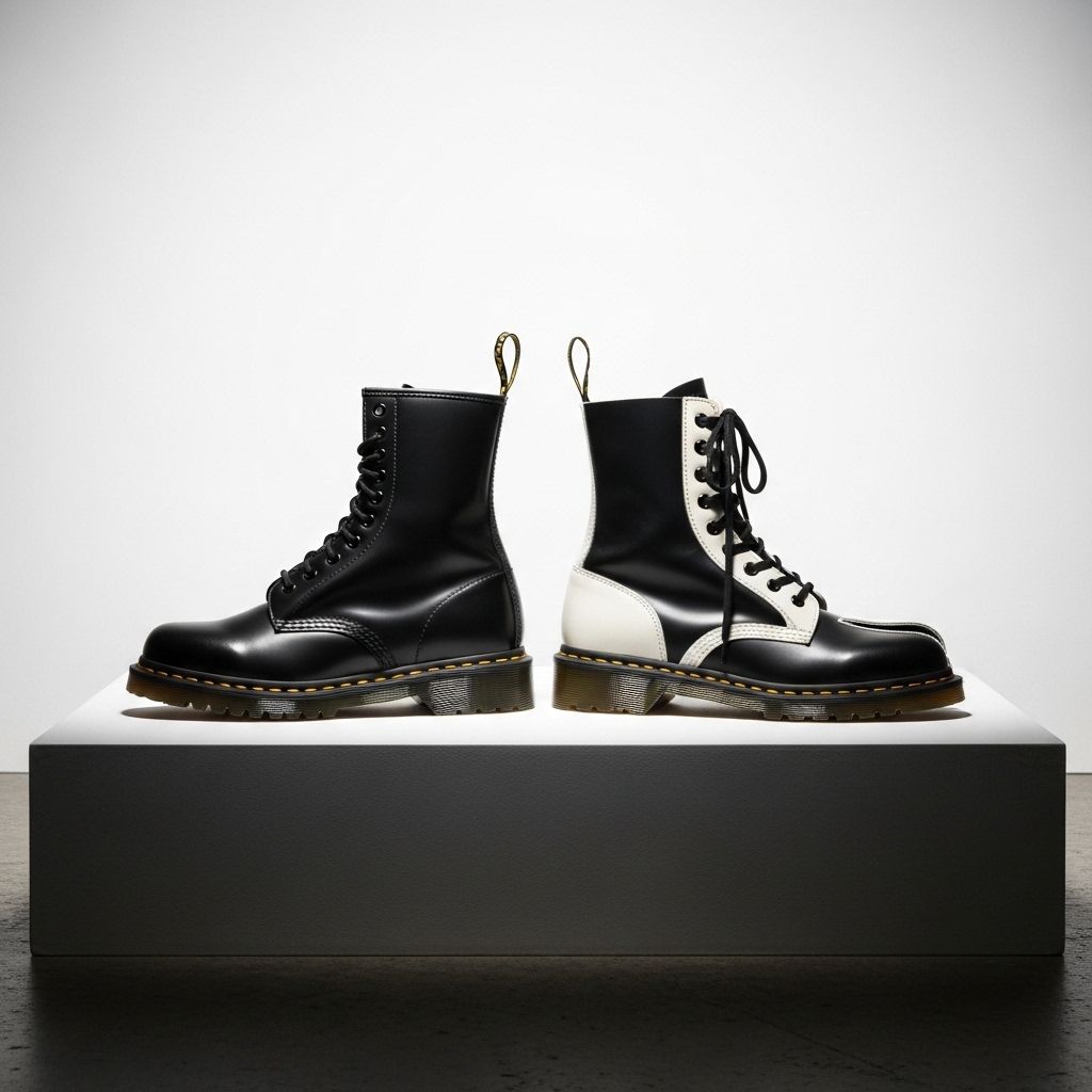 Inside the MM6 Maison Margiela x Dr. Martens Collaboration: A Monumental Fashion Moment Step into the future of footwear with the radical, streetwise fusion of MM6 Maison Margiela’s innovation and Dr. Martens’ legendary legacy.