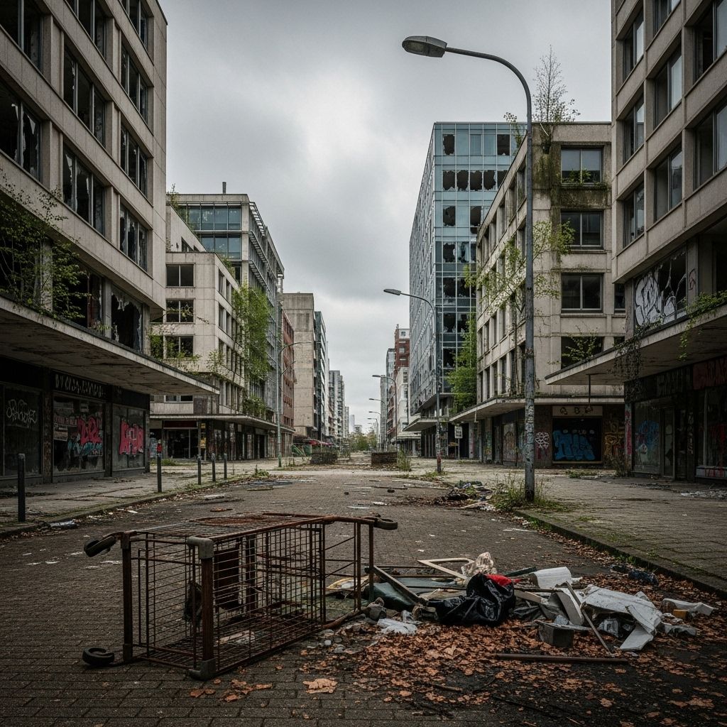 Explore the haunting rise, decline, and surprising revival of contemporary ghost towns around the globe.