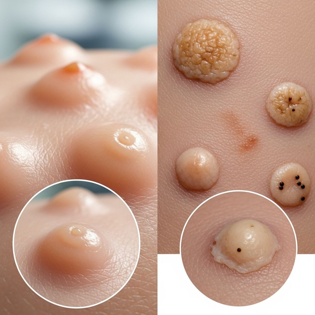 Comprehensive Comparison of Molluscum Contagiosum and Warts in Pediatric Patients: Diagnosis, Features, Treatment, and Prevention Identifying subtle lesion traits can improve care decisions and limit contagion risks.