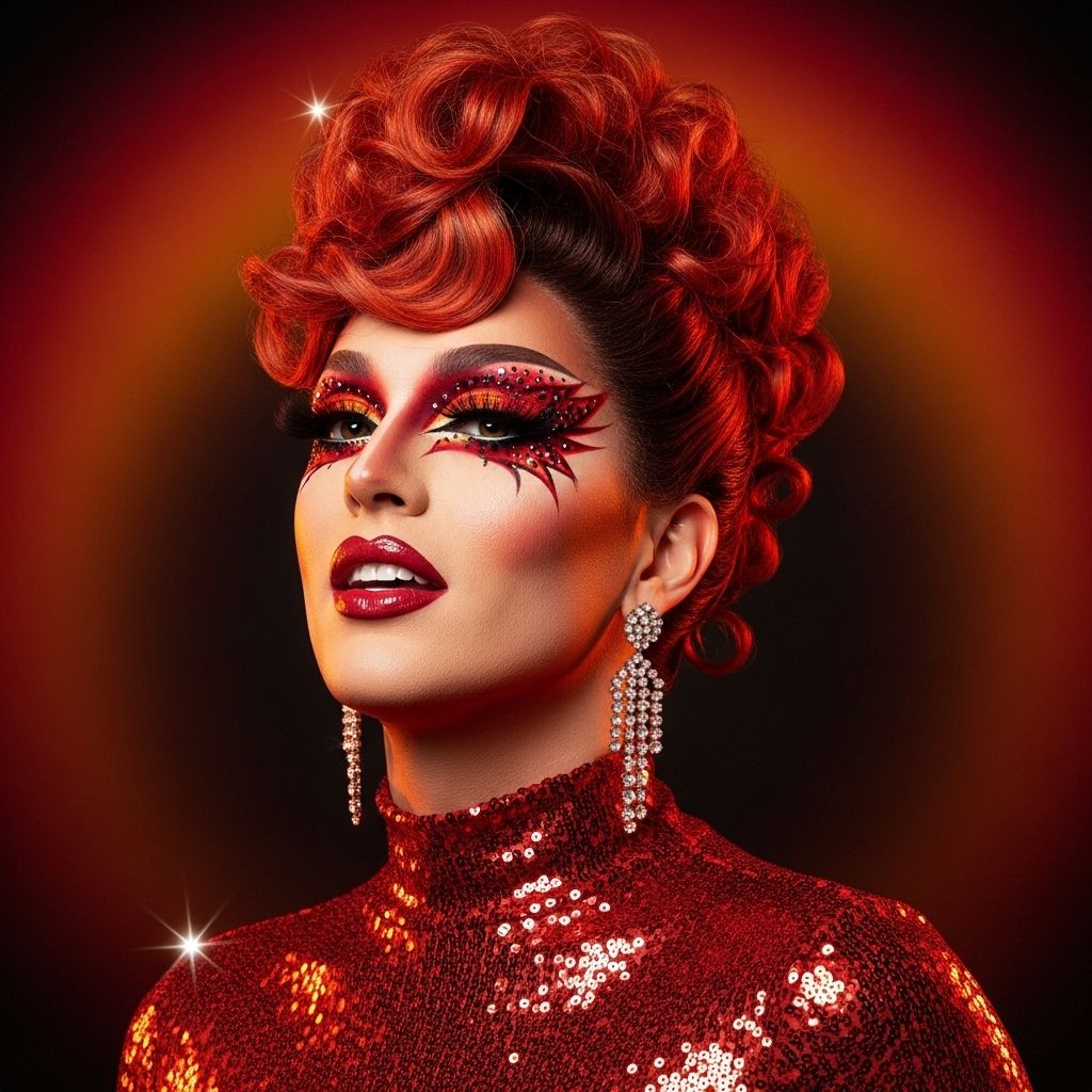 Monique Heart brings her signature flair to Cosmo Queens, dazzling with bold colors, fierce glam, and unapologetic artistry.