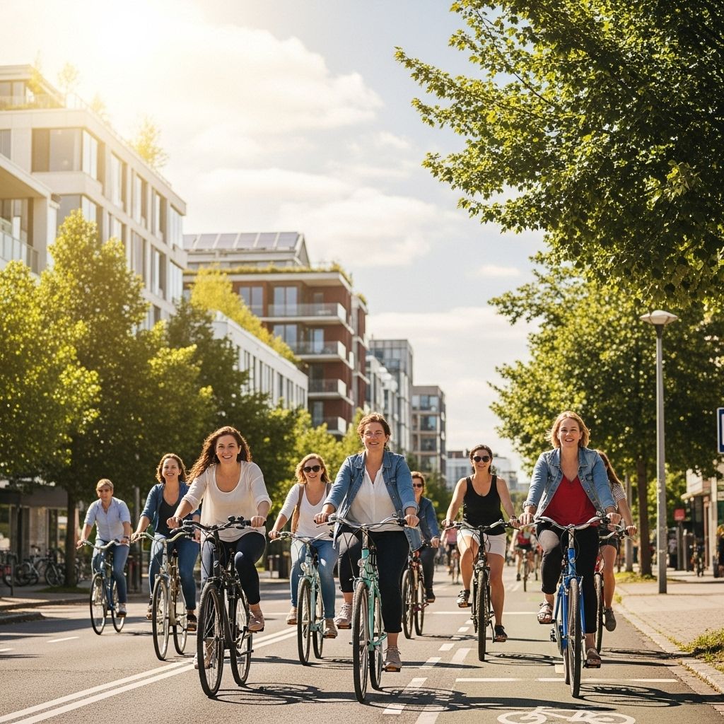 Unlocking women's cycling potential can accelerate the fight against climate change and foster healthier, more inclusive cities.