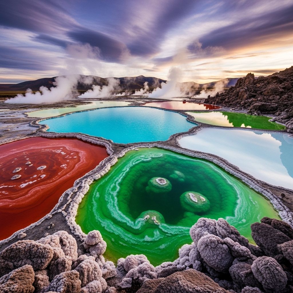 Dive into ten of Earth’s most extraordinary lakes, each an astonishing testament to nature’s quirks, colors, and mysteries.