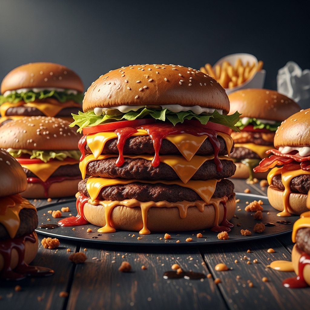 A deep dive into the unhealthiest fast food burgers in the US and what makes them so risky for your health.