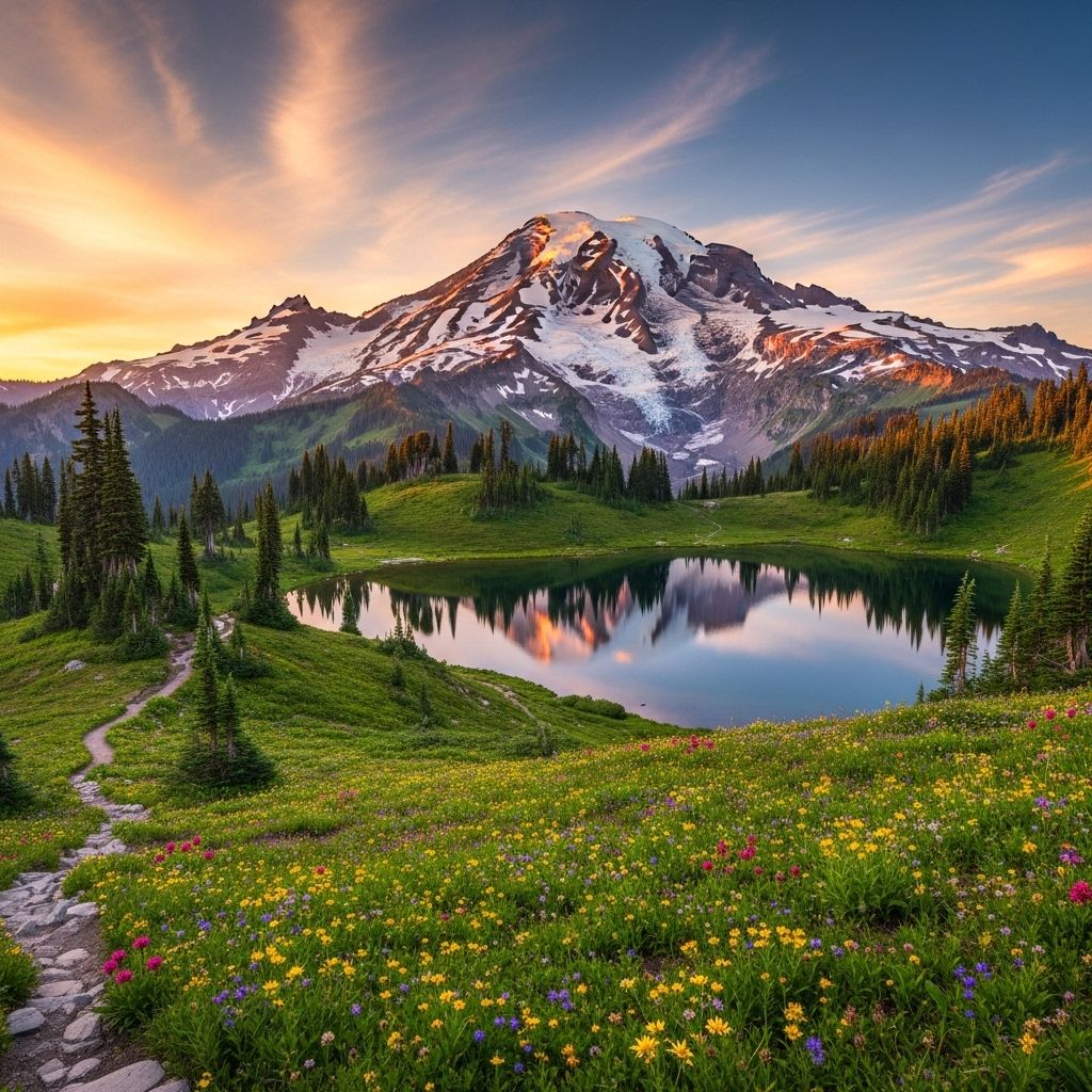 Explore the wonders, history, wildlife, and unique features of Mount Rainier National Park, home to one of the world's deadliest volcanoes.