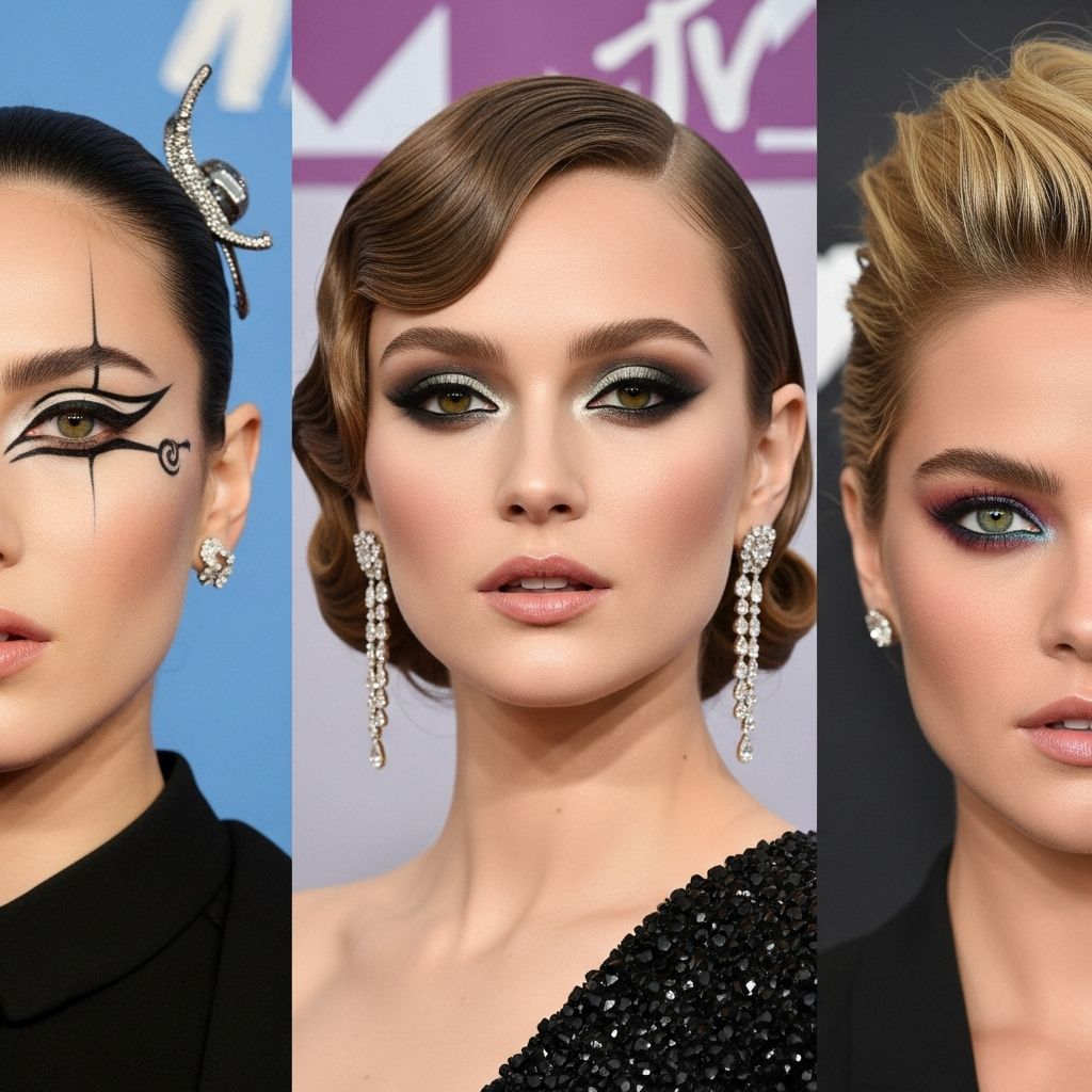 A decade of trends and iconic beauty moments from the MTV Video Music Awards