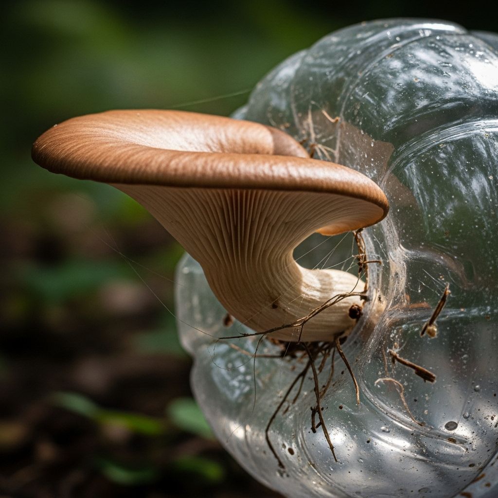 Exploring how plastic-consuming mushrooms are reshaping our fight against landfill and ocean pollution using natural fungal solutions.