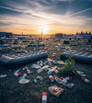 Unmasking the ecological costs behind the world’s biggest music events and reviewing attempts at sustainability.