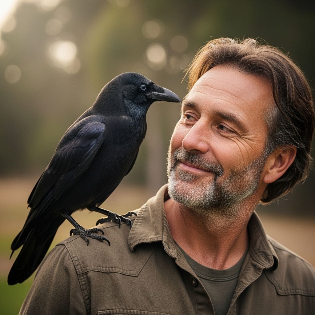 My Pet Crow: A True Story of Unlikely Friendship Rescuing a wild bird revealed a playful, intelligent companion that joined the family.