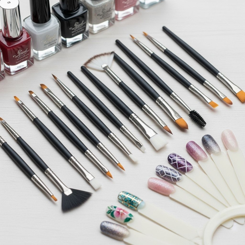 Discover the essential nail art brushes, must-have sets, and expert tricks to level up your at-home manicure game.