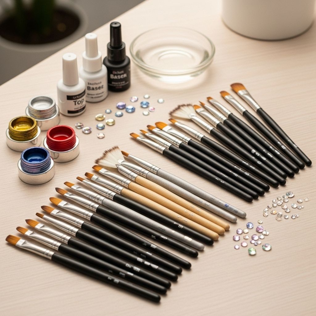 Discover the essential nail art brushes, must-have sets, and expert tricks to level up your at-home manicure game.