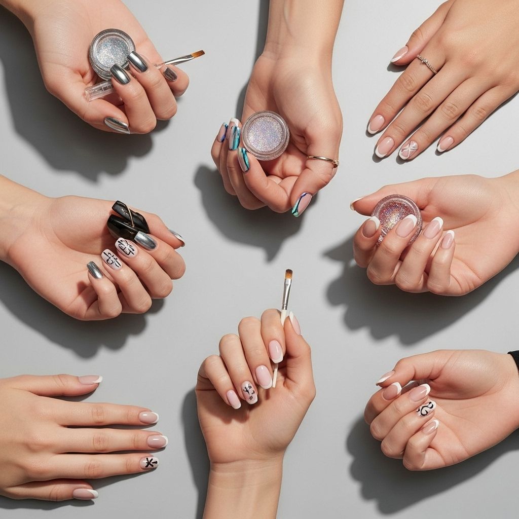 From minimalist nude manis to bold chromes and creative French tips, discover 2025's must-try nail trends, shapes, and colors.