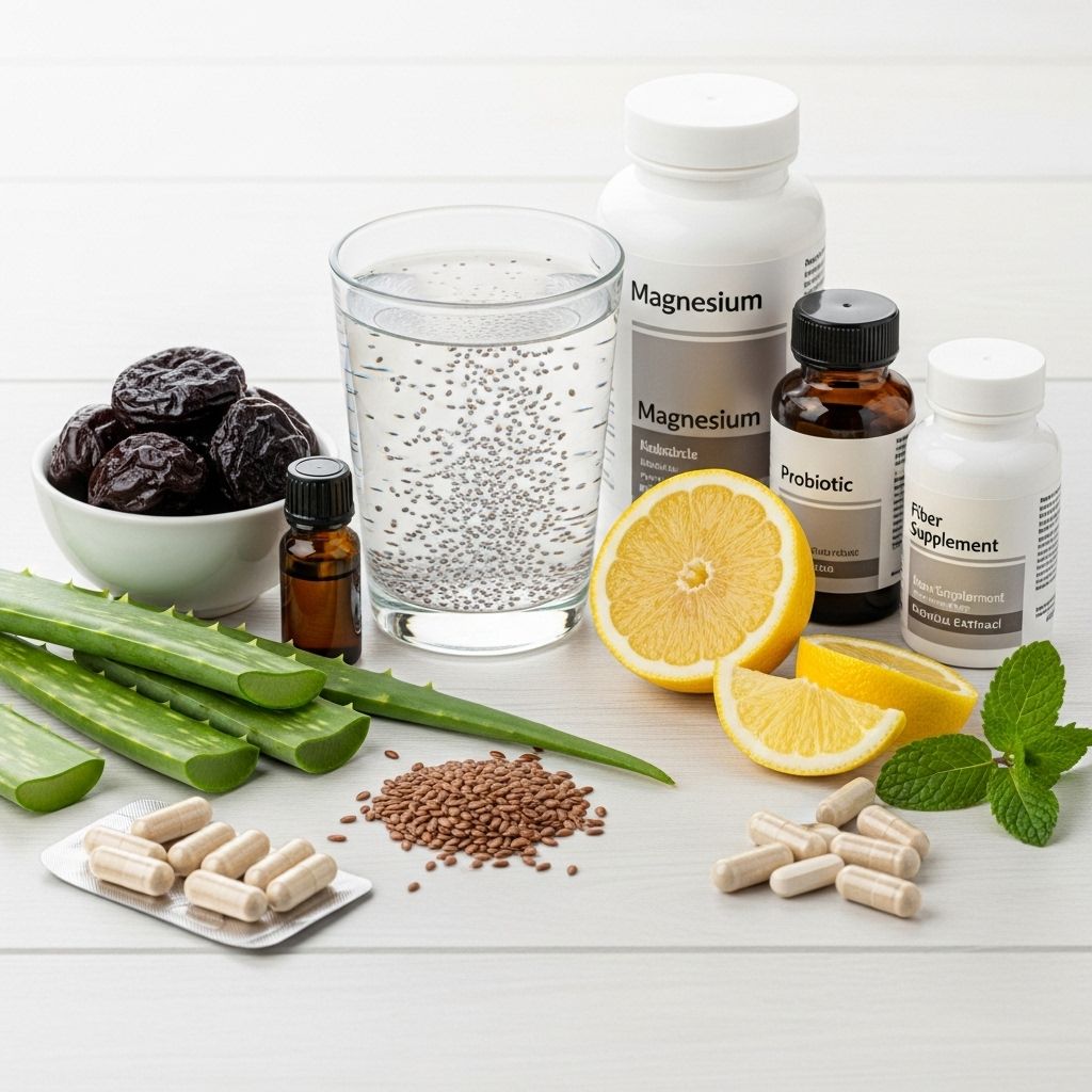 Natural Remedies and Supplements for Constipation Relief Explore effective natural remedies, lifestyle tips, and supplements for lasting constipation relief and improved digestive health.