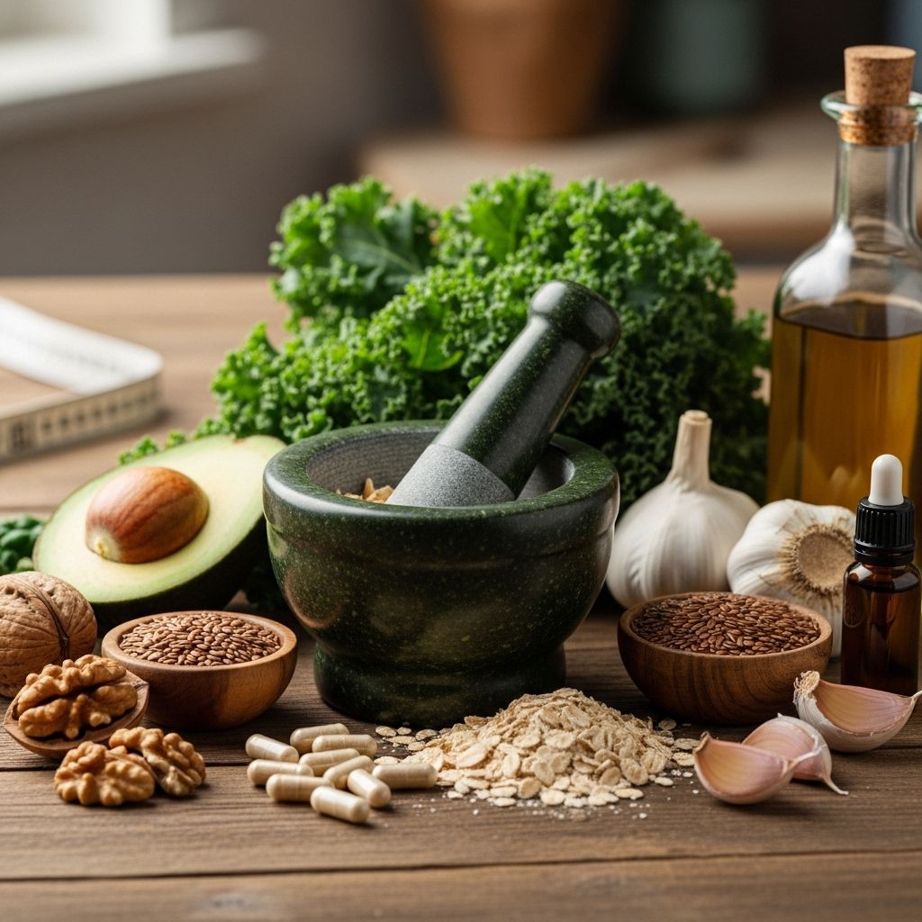 Explore science-backed lifestyle changes, dietary strategies, and supplements to naturally lower high cholesterol and support heart health.