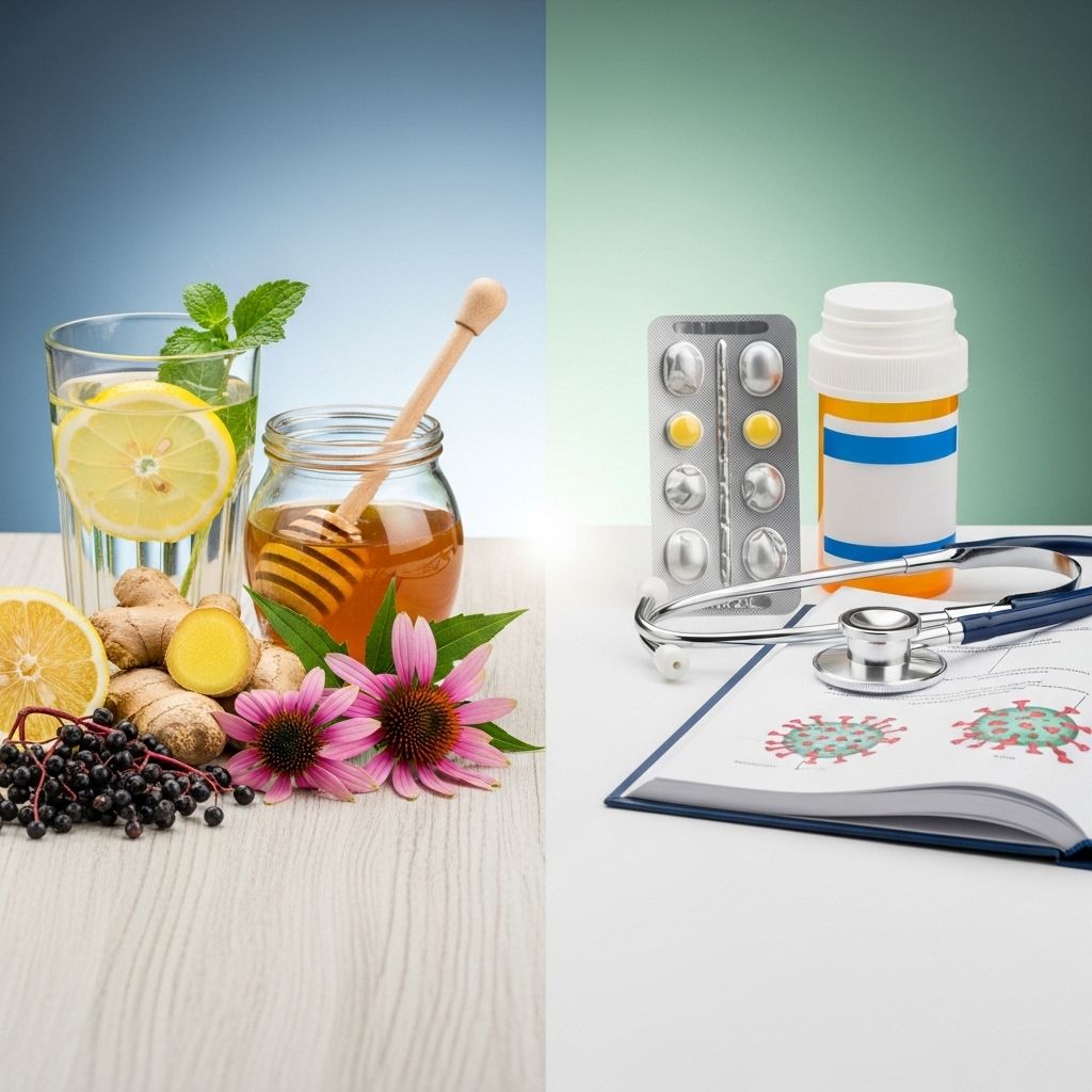 Natural vs. Prescription Flu Antivirals: Comprehensive Analysis for Effective Influenza Management Evidence-based review shows how treatments vary in symptom relief and safety.